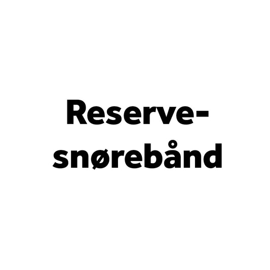 Reserve-snørebånd